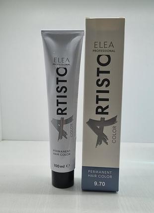 Elea professional artisto color крем-фарба для волосся 9.70 блонд екстра коричневий 100 мл