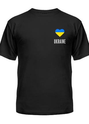 Чоловіча україна футболка (серце з прапором)8 фото