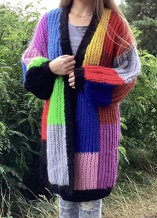 Кардиган в'язаний ручна робота handmade