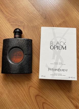 Yves saint laurent black opium edp (тестер) 90 ml.1 фото