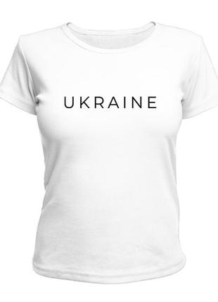 Жіноча футболка україна варіант № 39 фото