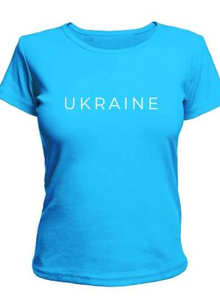 Жіноча футболка україна варіант № 34 фото