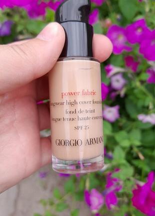 Armani power fabric foundation spf 25 - тональная основа