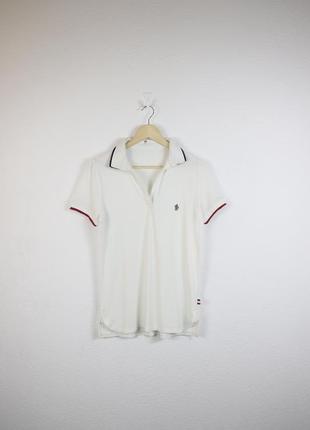 Женское поло футболка moncler grenoble
