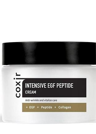 Интенсивный антивозрастной крем coxir intensive egf peptide cream1 фото