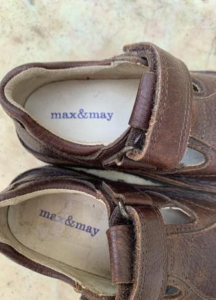 Туфлі шкіряні max&may р245 фото