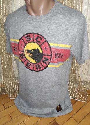 Стильна фірмова футболка ультрас фан s.c. bern.xs-s