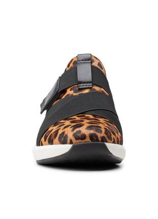 Леопардовые кроссовки натуральная кожа3 фото