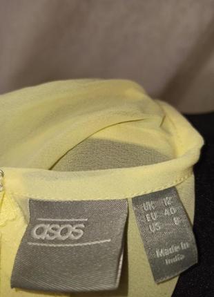 Сукня плаття жовте вишивка asos