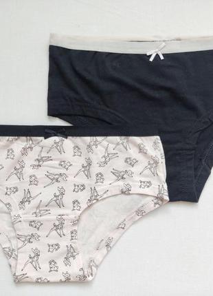 Pepco комплект з 2 трусиків шортів disney bembi розміри 134-164 бавовна