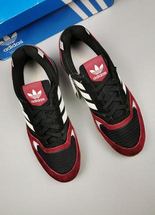 Кроссовки оригинал adidas originals quesence burgundy/black b379072 фото