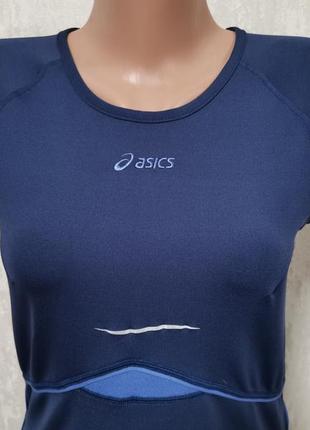 Asics женская спортивная тренировочная термо футболка2 фото