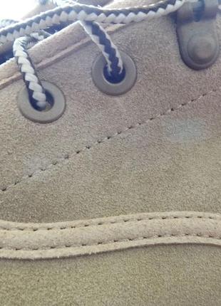 Оригінал кросівки снікерси замшеві шкіряні hals timberland amherst oxford3 фото