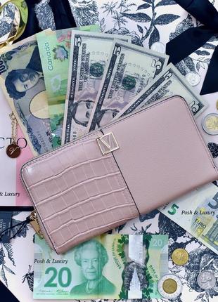 Великий жіночий гаманець, портмоне, клатч, візитниця victorias secret, віктория сикрет