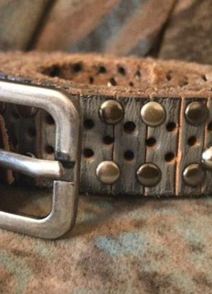 Шкіряний ремінь covboys belt