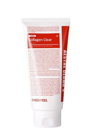 Очищаюча пінка з колагеном і лактобактеріями medi-peel red lacto collagen clear