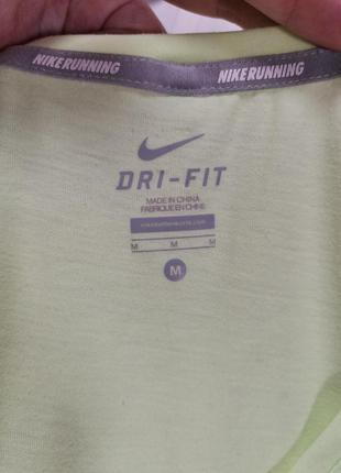 Nike женская спортивная тренировочная беговая термо футболка6 фото