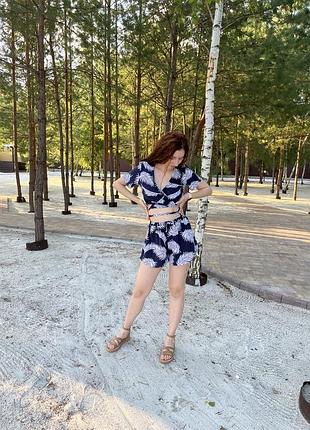 Топ із 100% льону, на зав'язках