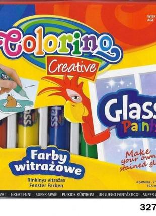 Клей для стекла 6 цветов colorino
