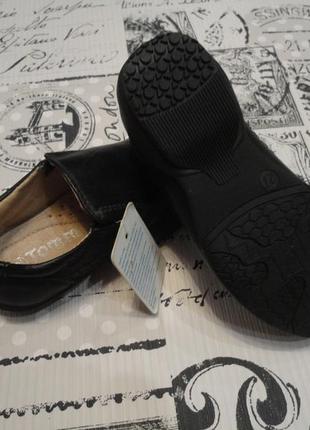 Класичні туфлі, чорні мокасини на хлопчика 27р6 фото