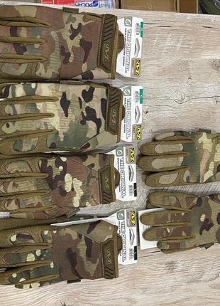 Тактические перчатки mechanix, мультикам
