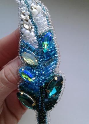 Брошки з бісеру ручна робота