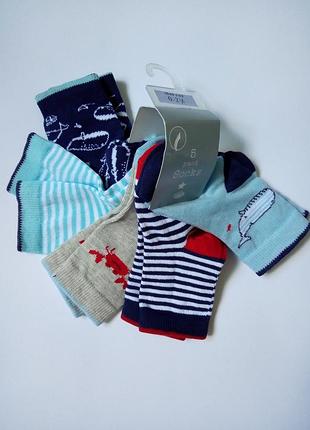 Носочки matalan 6-12мес. набором и поштучно. англия