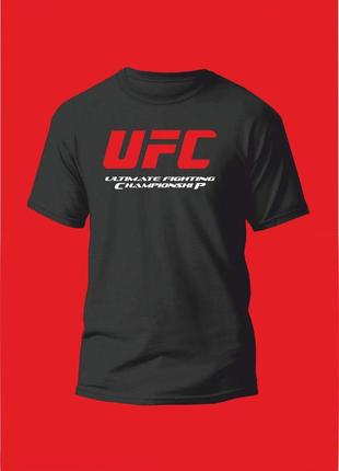 Футболка з принтом ufc (0971)