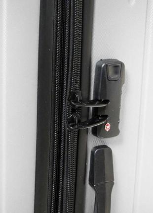 Комплект чемоданов 3 шт abs-пластик 804 т1 white2 фото