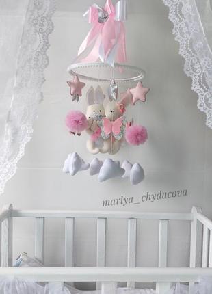 Мобіль для дівчинки