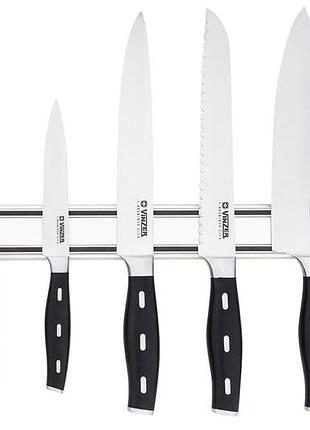 Набор ножей vinzer tiger 6 пр. на планке [50109]