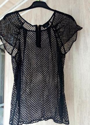 Прозора блуза-футболка