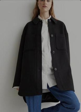 Стильне пальто сорочка