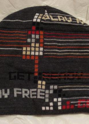 Шапка тетріс