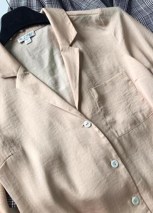 Блуза/сорочка під шовк на ґудзиках2 фото