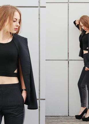 Супер стильный трендовый дизайнерский костюм t&l