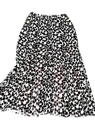 Basler  спідниця плісе в горох