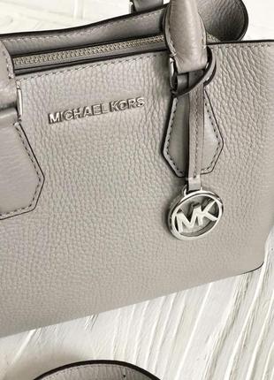 Сумка michael kors camille small leather satchel шкіра оригінал4 фото