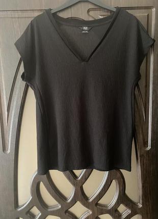 Классная, футболка, блузочка чёрного цвета.1 фото