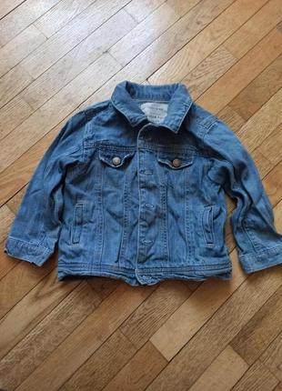 Джинсовый пиджак фирмы worn&aged