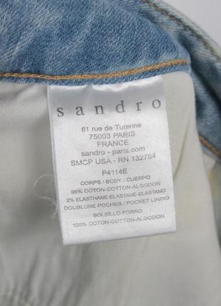 Оригінальні джинси sandro paris women's slim fit jeans9 фото