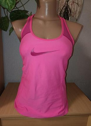 Майка топ для спорту з чашками nike dri-fit