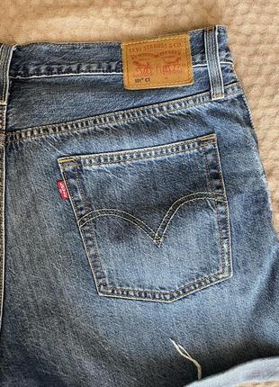 Джинсові шорти levi’s 501  p.306 фото