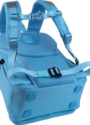 Набор рюкзак + пенал + сумка для обуви голубой wk22-728m-14 фото