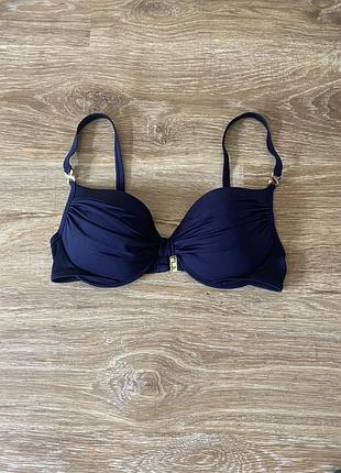 Шикарний, темно синій, верх від купальника