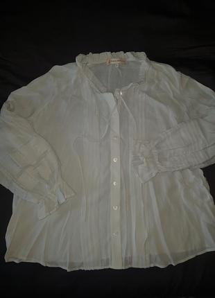 Новая блузка рубашка paul & joe sister, оригинал  (cos maje massimo laurent  toteme arket sander zara2 фото