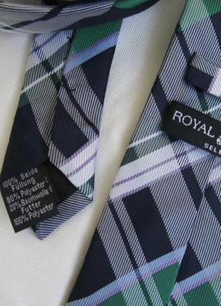 Галстук мужской шелковый royal class5 фото
