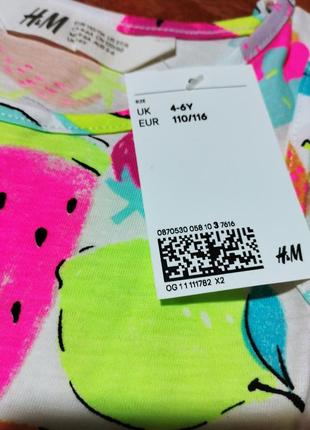 Летнее платьице h&m в арбузики 3