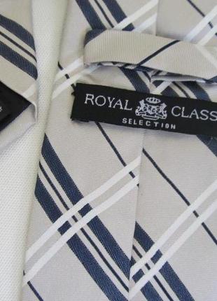 Галстук мужской шелковый royal class4 фото