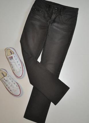 Плотные серые джинсы h&m1 фото